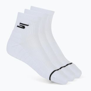 Men's socks SKECHERS 1/2 Terry Qtr Crew 3 pairs white traditional