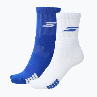 Men's socks SKECHERS Select Terry Crew 2 pairs blue