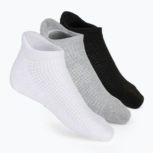Men's socks SKECHERS Extended Terry Low Cut 3 pairs white/black