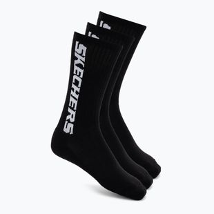 Socks SKECHERS Terry Crew 1/2 3 pack black