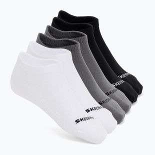 Socks SKECHERS Non Terry Low Cut white/grey