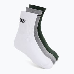 Socks SKECHERS Full Terry Low Crew grey/green