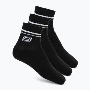 Children's socks SKECHERS Full Terry Low Crew 3 pairs black