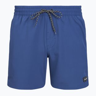 Men's swim shorts Hurley Solid Volley Swim Short Blue/Brown