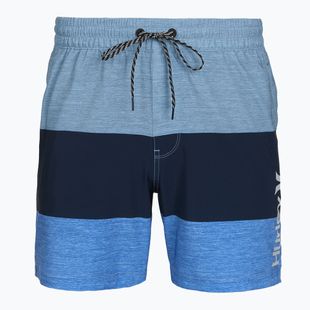 Men's swim shorts Hurley Color Blocked Volley Swim Short Baby Blue
