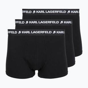 Men's boxers KARL LAGERFELD Logo Trunk 3 pairs black