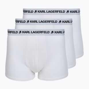Men's boxers KARL LAGERFELD Logo Trunk 3 pairs white