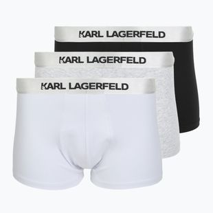 Men's boxers KARL LAGERFELD Elastic Trunk 3 pairs black/white/grey