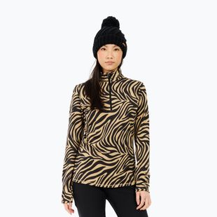 Women's sweatshirt Protest PRTEsher 1/4 Zip Active bamboobeige