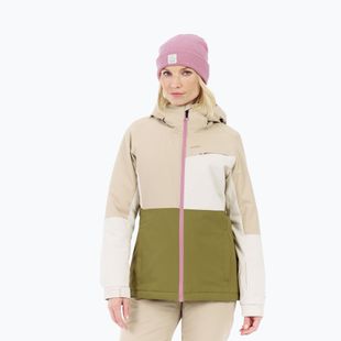 Women's snowboard jacket Protest PRTSina willow green