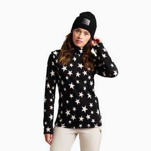 Women's fleece sweatshirt Protest PRTSwana 1/4 Zip Active true black