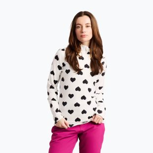 Women's fleece sweatshirt Protest PRTSwana 1/4 Zip Active seashelloffwhite