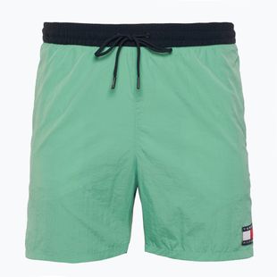 Men's Tommy Hilfiger Medium Drawstring swim shorts fort green
