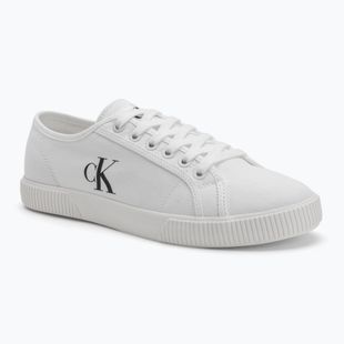 Calvin Klein women's trainers YW0YW01762 Ess Vulc Low Cv Mg Wn triple bright white