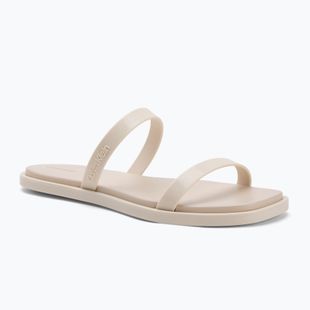 Calvin Klein women's flip-flops HW0HW02417 Double Bar Slide - Jelly turtle dove