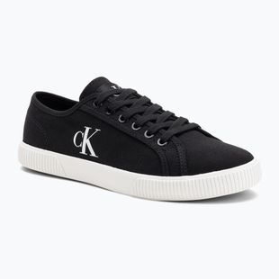 Calvin Klein women's trainers YW0YW01762 Ess Vulc Low Cv Mg Wn black/bright white