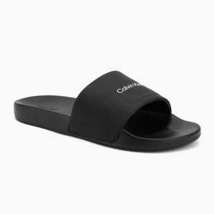 Calvin Klein men's flip-flops HM0HM01754 Pool Slide Ck Square black
