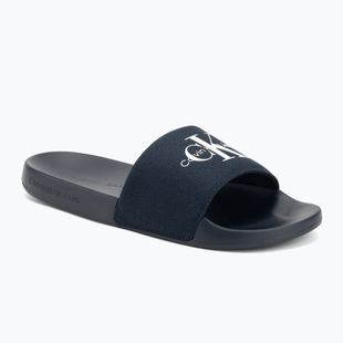Men's Calvin Klein YM0YM01271 Slide Monogram Cv triple calvin navy flip-flops