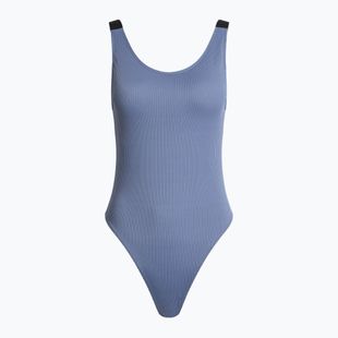 Women's one-piece swimsuit Calvin Klein KW0KW02754 Intense Power Rib Scoop Back One Piece-RP grisaille