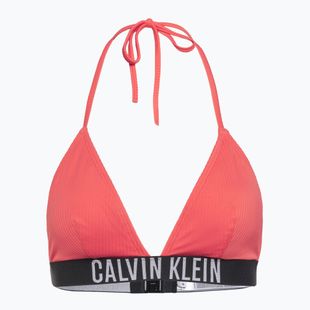 Calvin Klein swimsuit top KW0KW02750 Intense Power Rib Triangle-RP dazzling coral