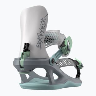 Women's snowboard bindings Bataleon Ghost FASE W gray pistachio