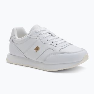 Tommy Hilfiger women's shoes Leather Runner white