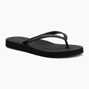 Tommy Hilfiger women's flip flops Strap Beach Sandal black