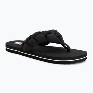 Women's flip-flops Tommy Hilfiger Braided Thong black