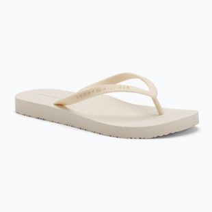 Women's Tommy Hilfiger Strap Beach Sandal ivory petal flip flops