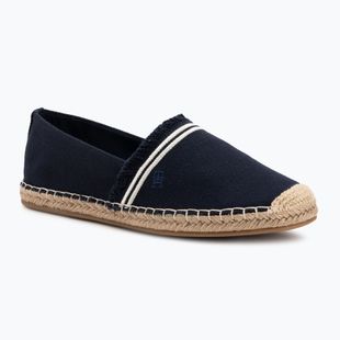 Women's espadrilles Tommy Hilfiger Fringe Canvas Closed space blue
