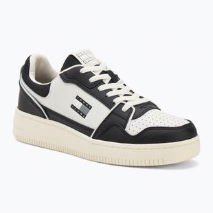 Tommy Jeans Retro Basket men's shoes black