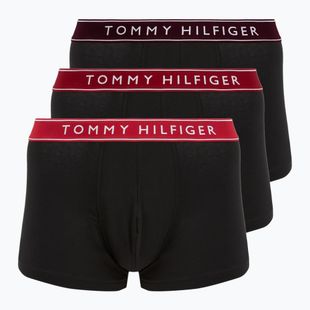 Boxers Tommy Hilfiger UM0UM03457 Trunk 3 pairs deep burgundy/regular red/premium red
