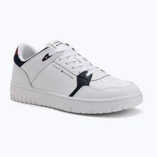 Men's Tommy Hilfiger Basket Core Lite Lth Mix white shoes