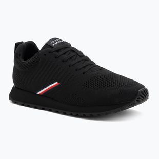 Tommy Hilfiger men's shoes New Runner Eva Corpo Knit black