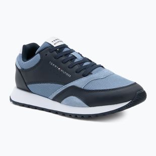 Tommy Hilfiger men's New Runner Eva Mix brisk blue shoes