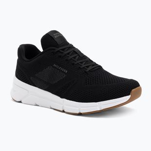 Men's Tommy Hilfiger Comfort Run Knit black shoes