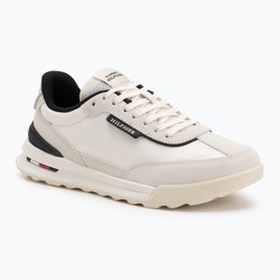 Men's Tommy Hilfiger Retro Runner Nylon Mix ivory petal shoes