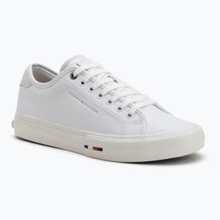 Men's trainers Tommy Hilfiger Street Leather Stitch white