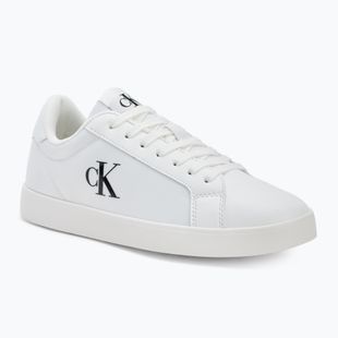 Women's shoes Calvin Klein YW0YW01781 3 Cupsole Laceup PU MG bright white