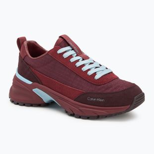 Women's shoes Calvin Klein YW0YW01995 Hike Runner Casual Ny-Su AOP WN bordeaux
