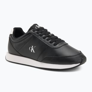 Men's shoes Calvin Klein YM0YM01355 Retro Runner Essential Leather black/bright white