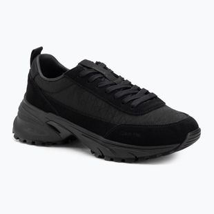 Men's shoes Calvin Klein YM0YM01378 Hike Runner Casual Ny-Su AOP triple black