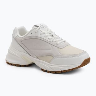 Men's shoes Calvin Klein YM0YM01289 Hike Runner HF Leather Mix bright white/creamy white/eggshell