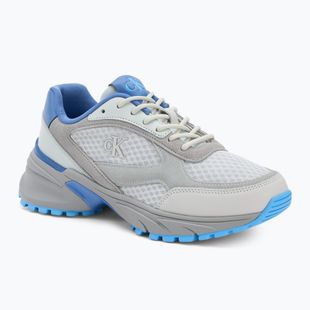 Men's shoes Calvin Klein YM0YM01379 Hike Runner Mesh MIX oyster mushroom/grey/palest blue