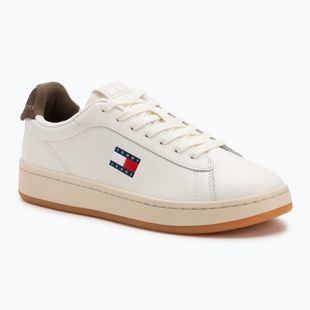 Women's shoes Tommy Jeans Archive Court ivory/homestead