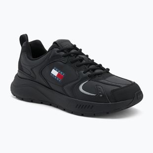 Men's shoes Tommy Jeans Runner Leather black