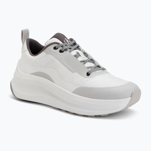 Women's shoes Calvin Klein Chunky Runner Laceup Mix Aop white/granite road/granite gray