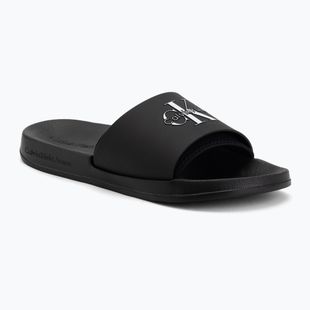 Men's slides Calvin Klein HM0HM02229 Ess Rubber Neoprene triple black
