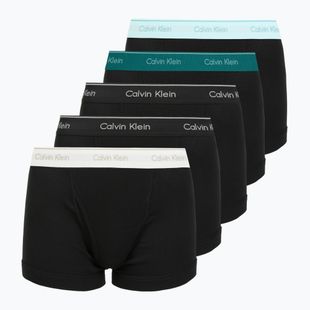 Boxers Calvin Klein LV00NB1897 Trunk 5 pairs black bodies w/black/niagara falls