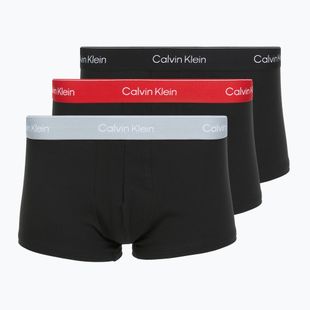 Boxers Calvin Klein LV00NB4389 Low Rise Trunk 3 pairs black/adrenaline rush/white/black